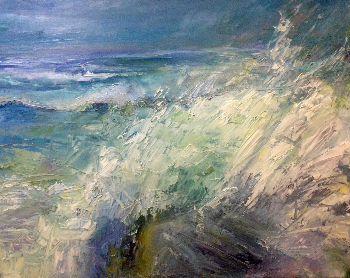 Sandwood Sea I - www.sarahmorleyfineart.com